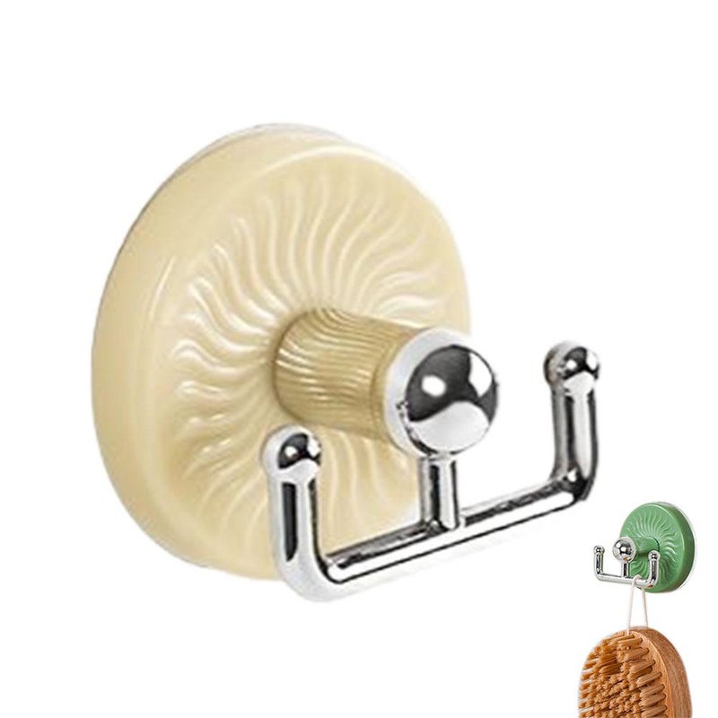Dopamine hooks, strong and traceless adhesive hooks, macaron-colored storage rack hooks for bathroom and kitchen doors, durable hooks